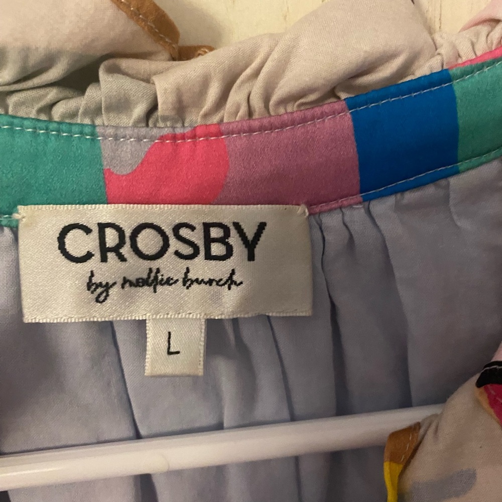 Wow! One of the original amazing Crosby prints on this maxi dress with pockets! - Picture 3 of 3